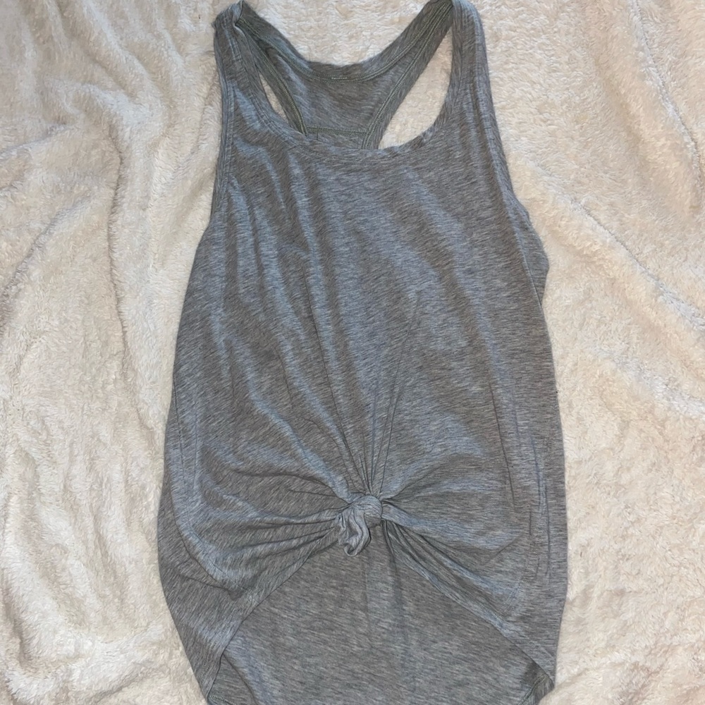 Lululemon Size 4 Grey Tank